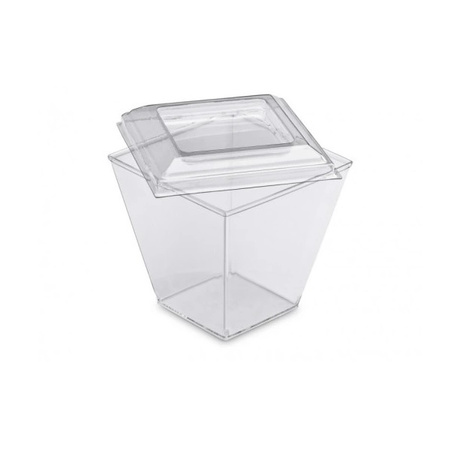 MOULIPACK Pojemnik 200ml z przykrywką REUSE 50 szt
