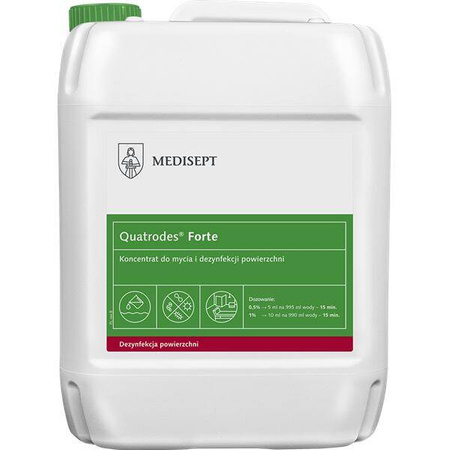 QUATRODES Forte Koncentrat do myc. i dez. pow. 5L