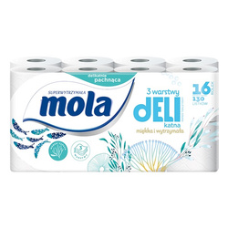 MOLA Papier toaletowy Morski 3W 16 szt. biały
