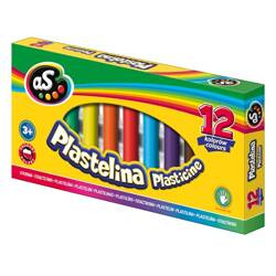 AS Plastelina 12 kolorów