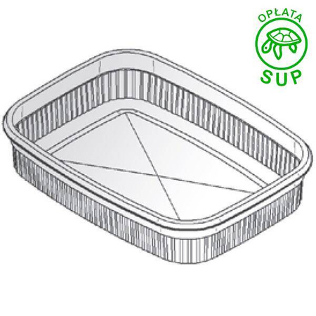 SALATPACK Pojemnik PP 700ml 100 szt.