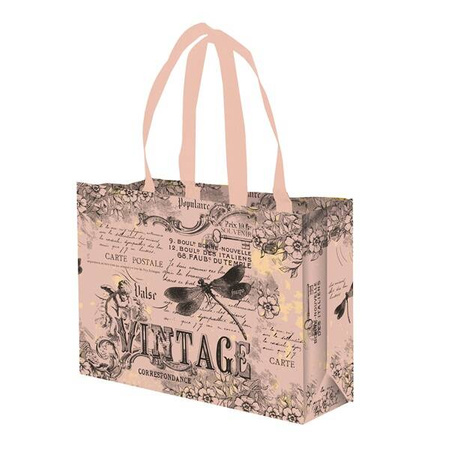Torba Ultra Mini Vintage 34x10x25cm 8L różowa