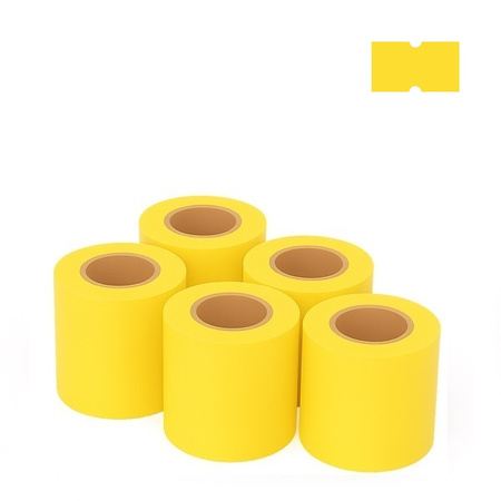 Taśma do metkownic MHK 21,5x12mm 5 szt. żółta