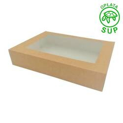 ENJOY EAT&GO Pudełko z okienkiem 19x13x5cm 100 szt