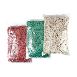 Gumki recepturki 30mm 1kg różne kolory