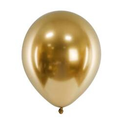 GLOSSY Balon 30cm 10 szt. złoty