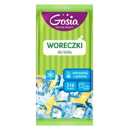 GOSIA Woreczki do lodu 216 kostek