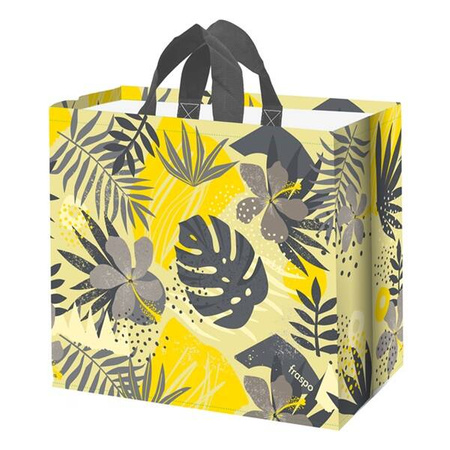 Torba Monstera 45x20x40cm 36L żółto-szara