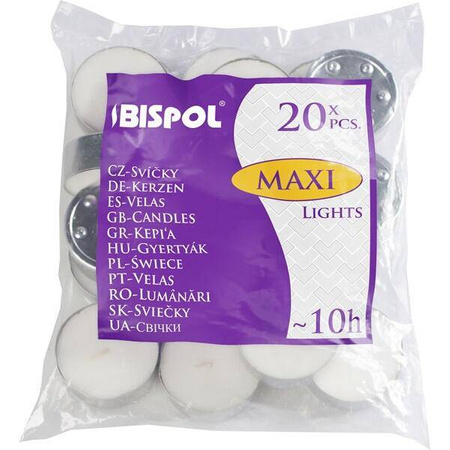 Podgrzewacze Maxi (10h) 20 szt.