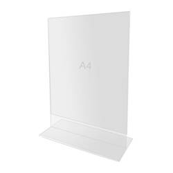 Stojak na kartę menu A4 pionowy 30x21x6cm 1 szt.