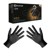 GOGRIP Rękawice nitrylowe grube M 50 szt. czarne