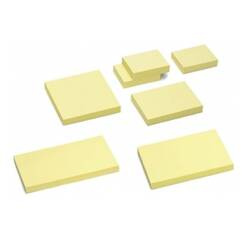Bloczek karteczek samoprzylepnych 76x101mm żółty