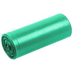 Worki śmieciowe LDPE 60L/50 szt. zielone