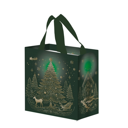 Torba Mini Królowa Lasu  25x15x27cm 10L zielona