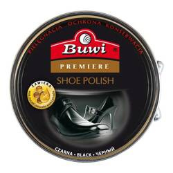BUWI Premiere Pasta stała do obuwia 40ml czarna