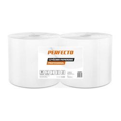 PERFECTO Czyściwo 230m 2W Celuloza 2 szt. białe