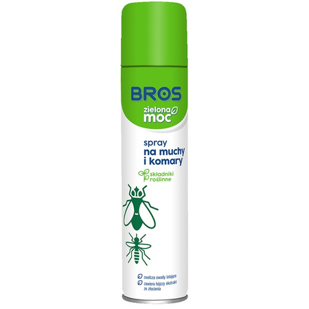 BROS Zielona Moc Spray na muchy i komary 300ml