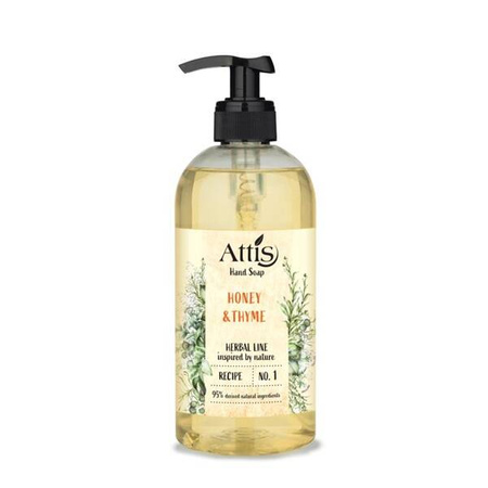 ATTIS Herbal Line Mydło w płynie 500ml Honey&Thyme