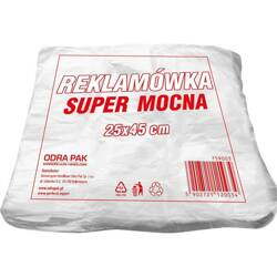 Reklamówki Super Mocne HDPE 25x45cm 14µm 120 szt.