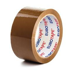 EURO-TAPE Taśma pakowa Kauczuk 48/60 brązowa