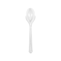 Łyżeczka plastikowa 15cm REUSE PS 50 szt. transp.