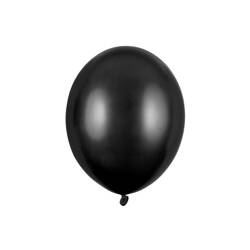 STRONG Balon 12cm metallic 100 szt. czarny