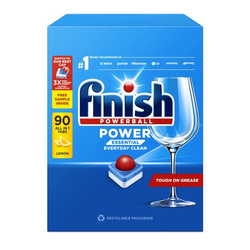 FINISH Power Ess. Tabletki do zmywarki 90szt lemon