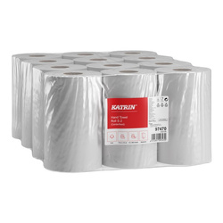 KATRIN S2 Ręcznik papierowy 2W 75m 12 szt. biały