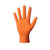GOGRIP Rękawice nitrylowe grube M 50 szt. pomarań.