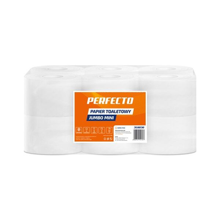 PERFECTO Papier toal. 50m Mini Jumbo 12 szt. biały