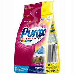 PUROX Color Proszek do prania 5,5kg (78prań)