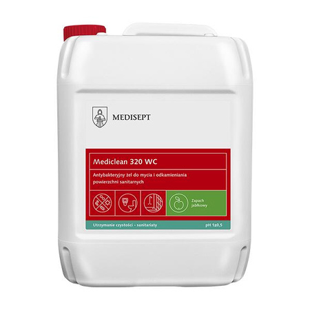 MEDICLEAN 320 WC 5L jabłkowy