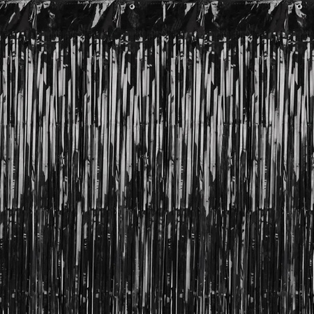 Kurtyna Party 90x250cm czarna