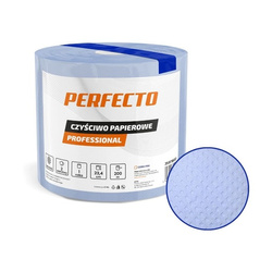 PERFECTO Czyściwo 200m 2W Celuloza 1szt niebieskie