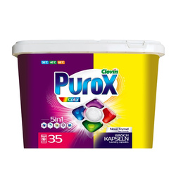 PUROX Kapsułki do prania kolorów 5in1 35 szt.