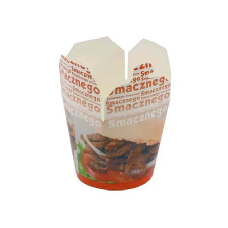 Kebab Box Smacznego 750ml 50 szt.