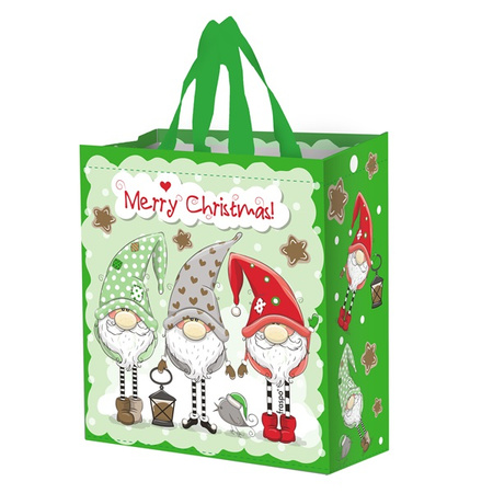 Torba Zimowi Pomocnicy 30x14x33cm 14L zielona