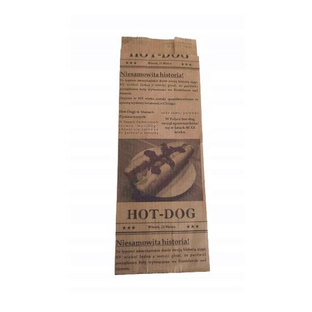 Torebka Hot-dog francuski 19x7x4cm 1000szt gaz. k.