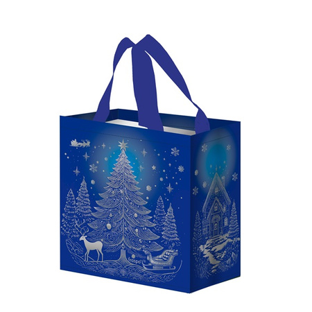 Torba Mini Królowa Lasu  25x15x27cm 10L niebieska