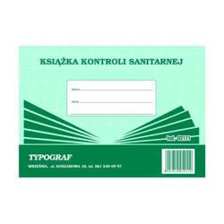 Książeczka kontroli sanitarnej A5