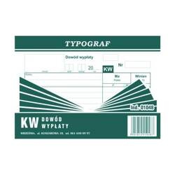 KW Dowód wypłaty A6
