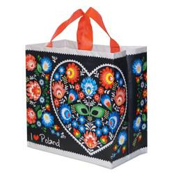 Torba Esy Floresy Folklor 35x20x35cm 24L czarna