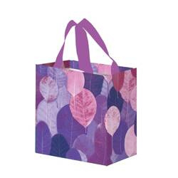 Torba Mini Kolorowe Listki 25x15x27cm 10L fiolet.