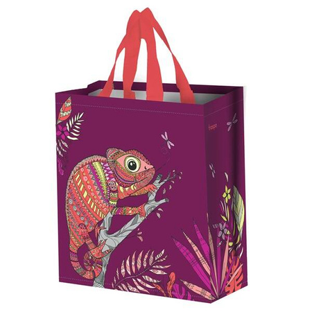 Torba Animals Kameleon 30x14x33cm 14L fioletowa