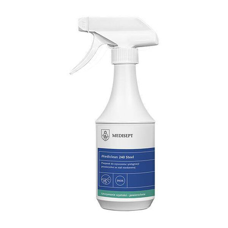 MEDICLEAN 240 Steel 500ml zielona herbata