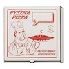 Karton Pizza 24x24x4cm nadruk Pyszna Pizza 100szt.