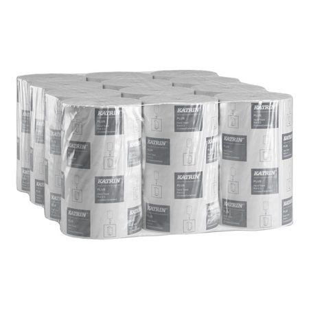 KATRIN Plus S2 Ręcznik papierowy 2W 60m 12szt biał