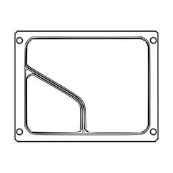 PERFECTO Ramka dwudzielna Colt 227x178mm