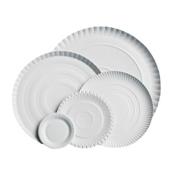 Talerz pap. okrągły 18x18cm 100 szt.