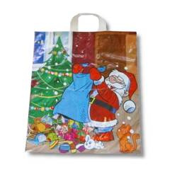 Torba Ucho Boże Narodzenie LDPE 40x45cm 100 szt.